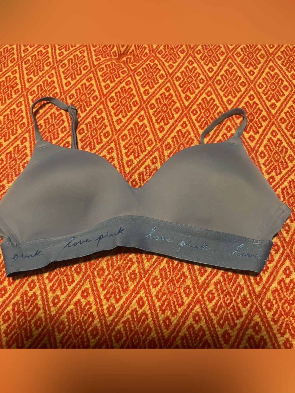 PINK Victoria's Secret Gray Wireless T-Shirt Bra